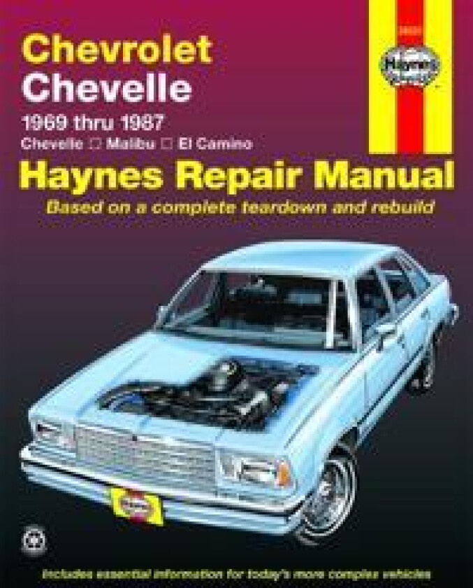 Chevrolet Chevelle, Malibu & El Camino (1969-1987) Haynes Repair Manual (USA)