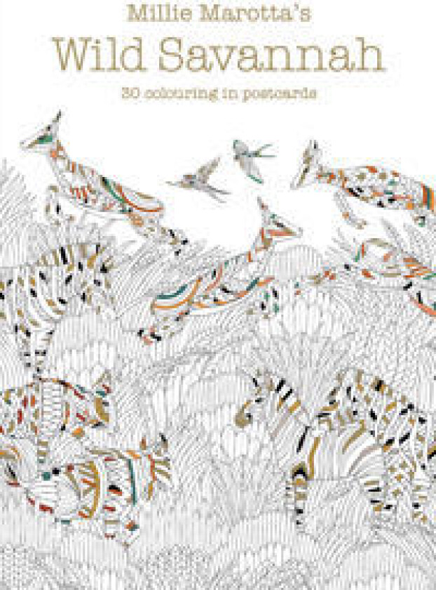 Millie Marotta's Wild Savannah Postcard Book