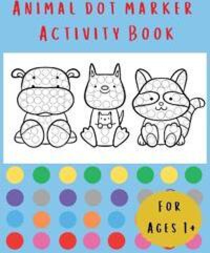 Animal Dot Marker Activity Book