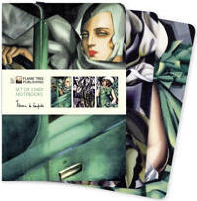 Tamara de Lempicka Set of 3 Midi Notebooks