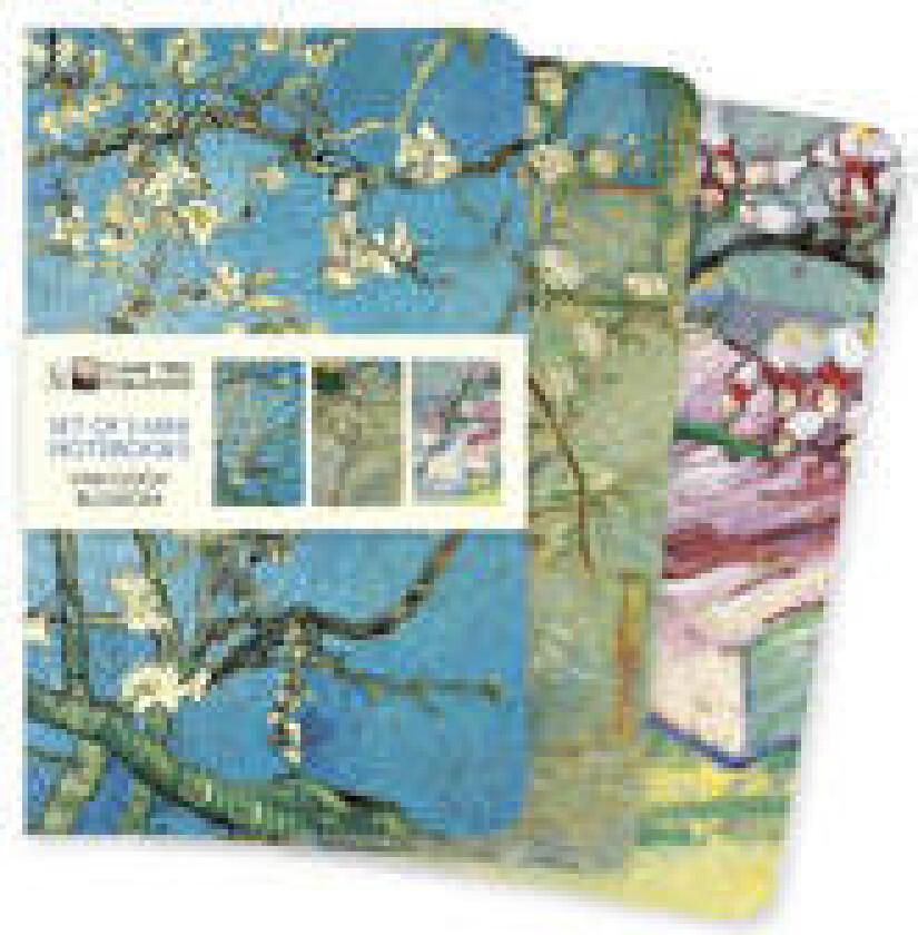 Vincent van Gogh: Blossom Set of 3 Mini Notebooks