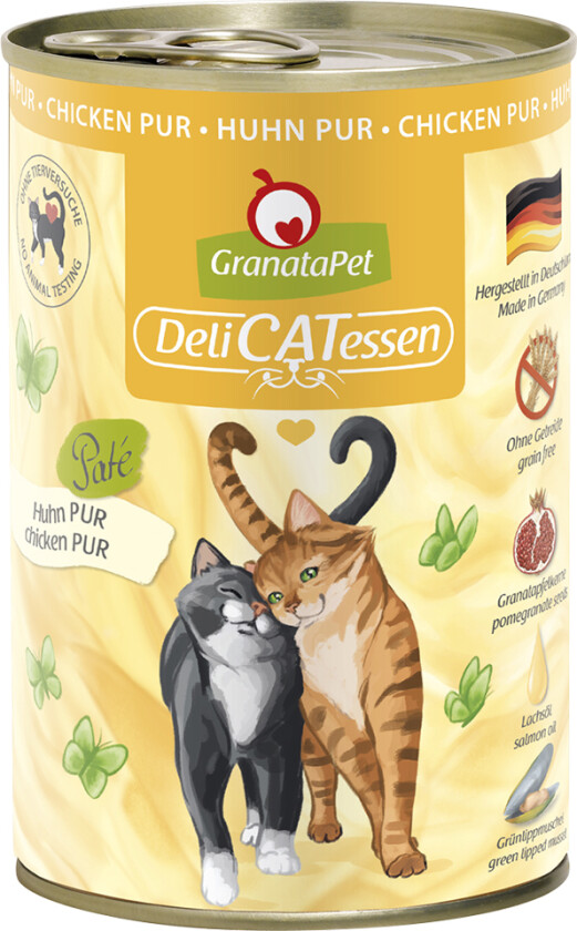 Økonomipakke GranataPet DeliCatessen 24 x 400 g - Kylling PUR