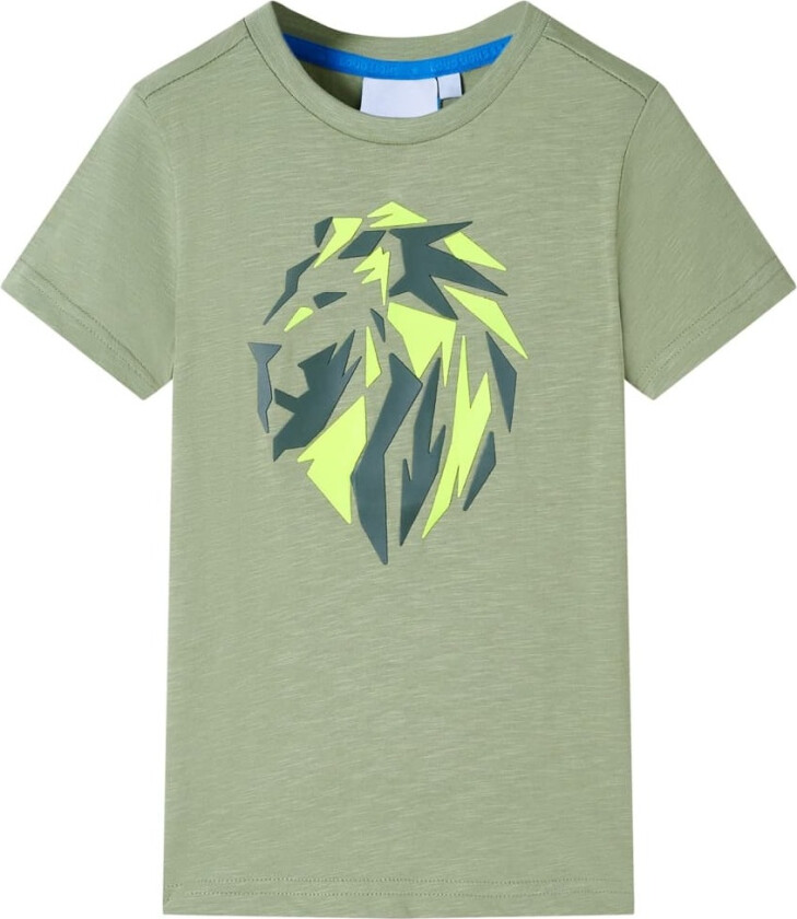 T-skjorte for barn lysekaki 128