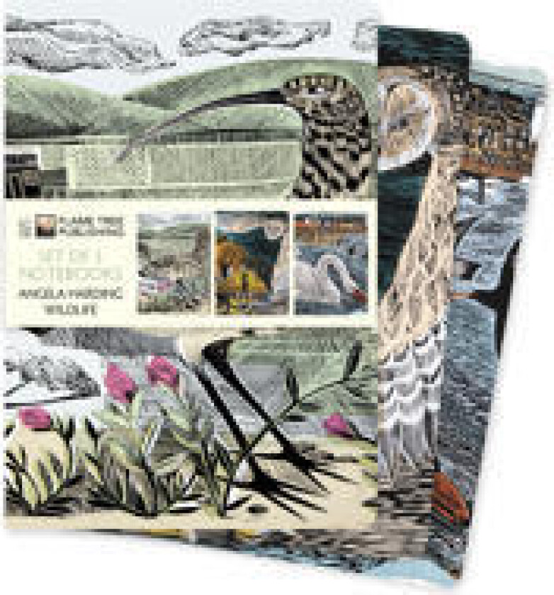 Angela Harding: Wildlife Set of 3 Standard Notebooks