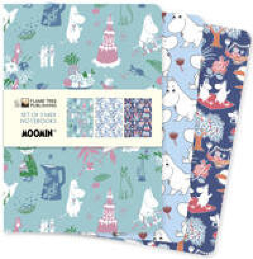 Moomin Classics Set of 3 Midi Notebooks