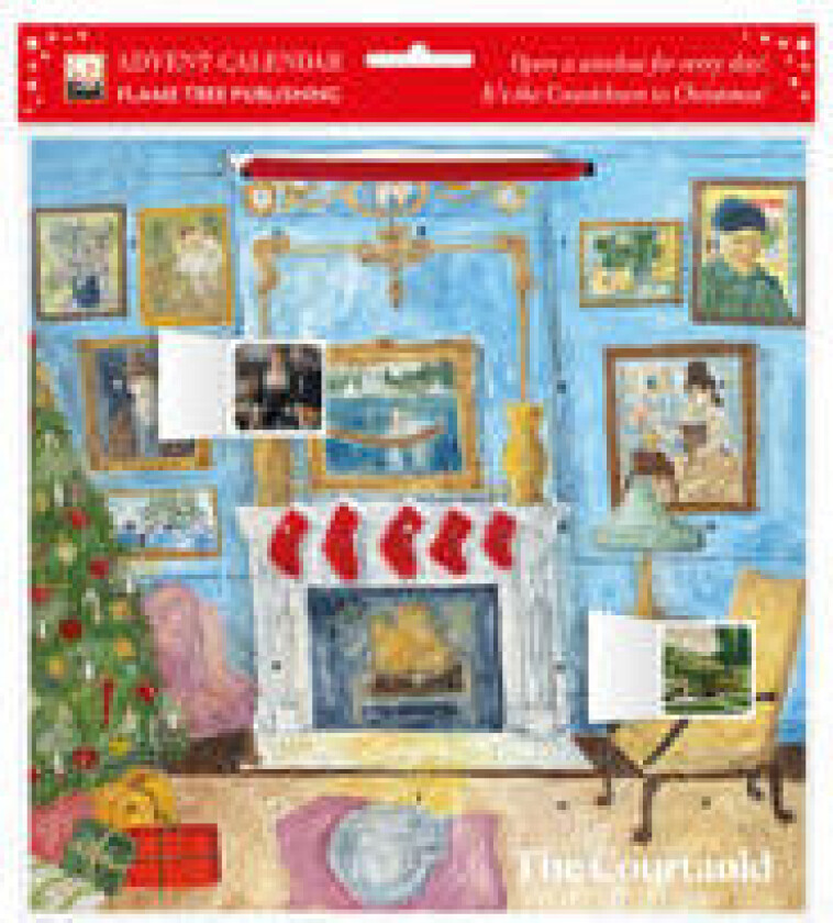 The Courtauld: Decorated for Christmas Advent Calendar (with stickers)