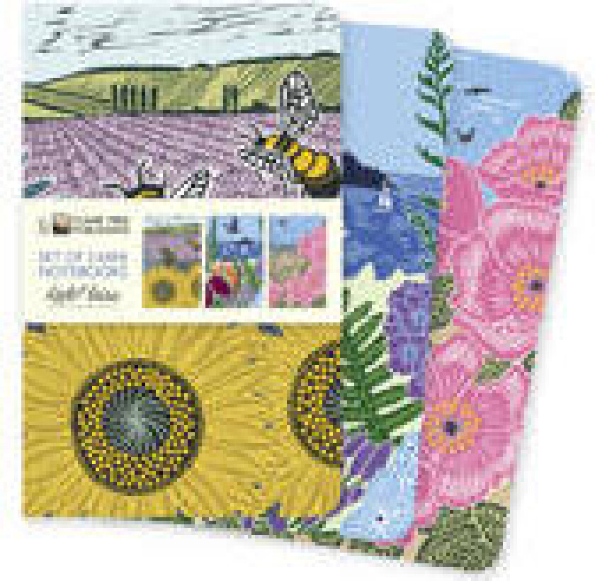 Kate Heiss Set of 3 Mini Notebooks