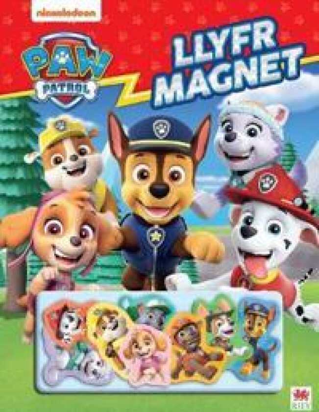 Paw Patrol - Llyfr Magnet