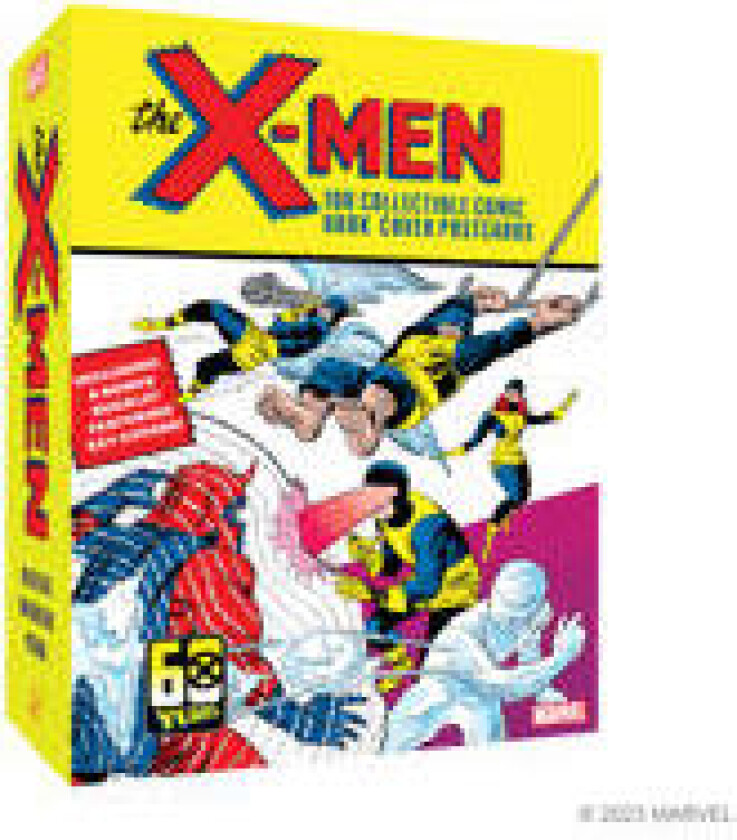 X-Men: 100 Collectible Comic Book Cover Postcards