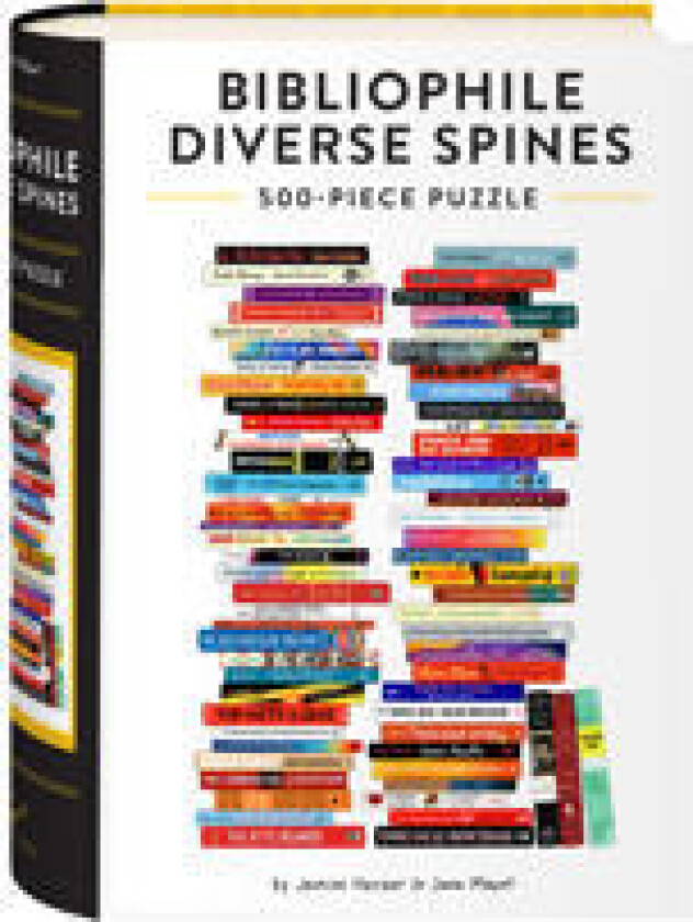 Bibliophile Diverse Spines 500-Piece Puzzle