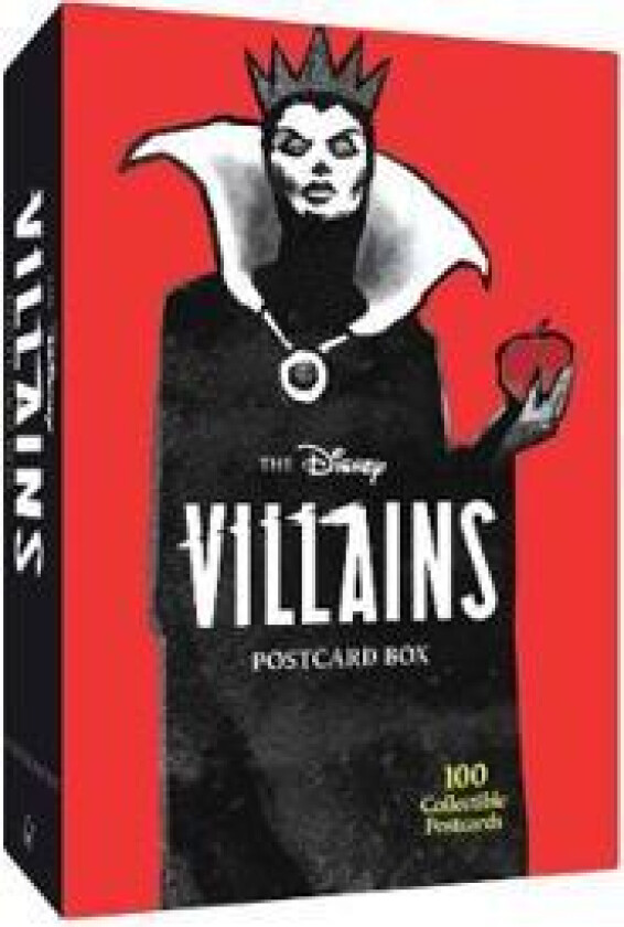 The Disney Villains Postcard Box