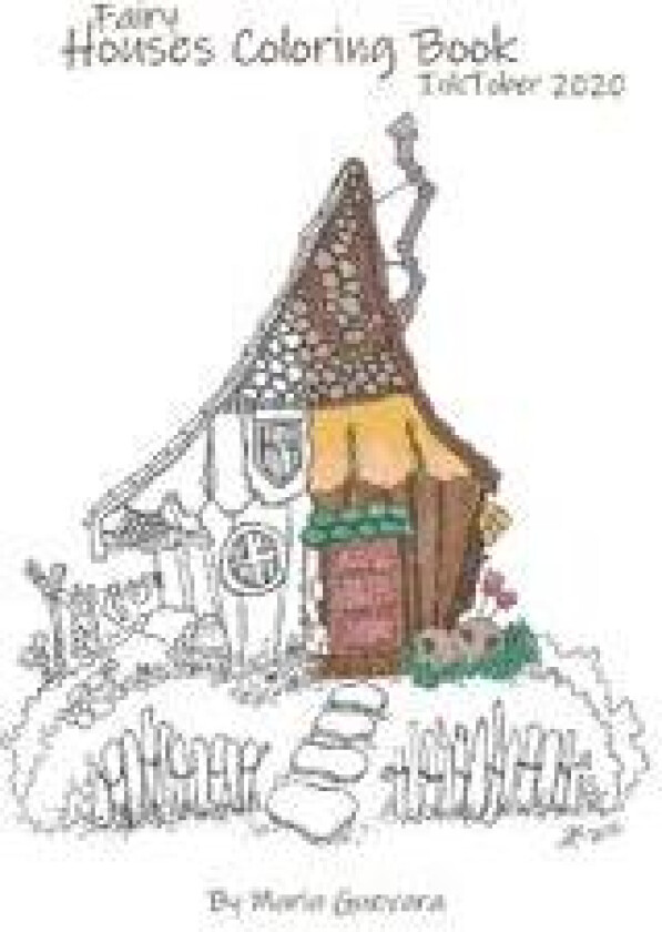 Fairy Houses Coloring Book