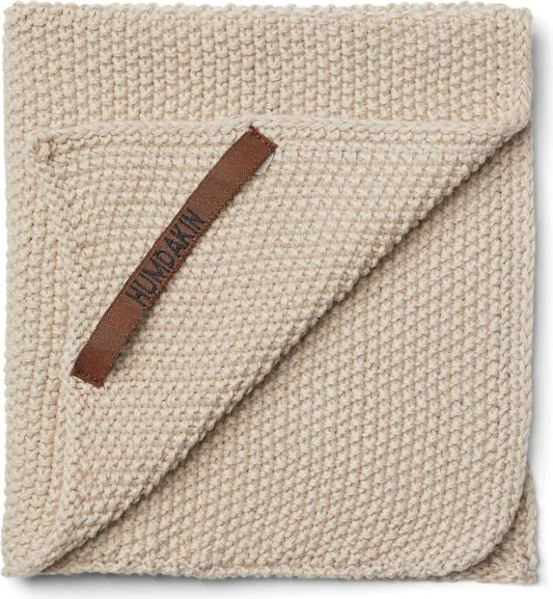 Bilde av Knitted oppvaskklut 28 x 28 cm Light stone