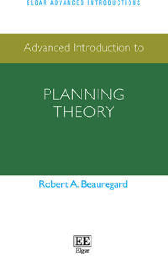 Advanced Introduction to Planning Theory