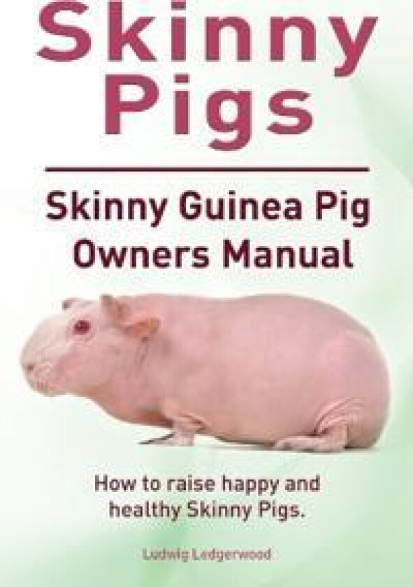 Skinny Pigs. Skinny Guinea Pig Owners Manual. How to raise happy and healthy Skinny Pigs.