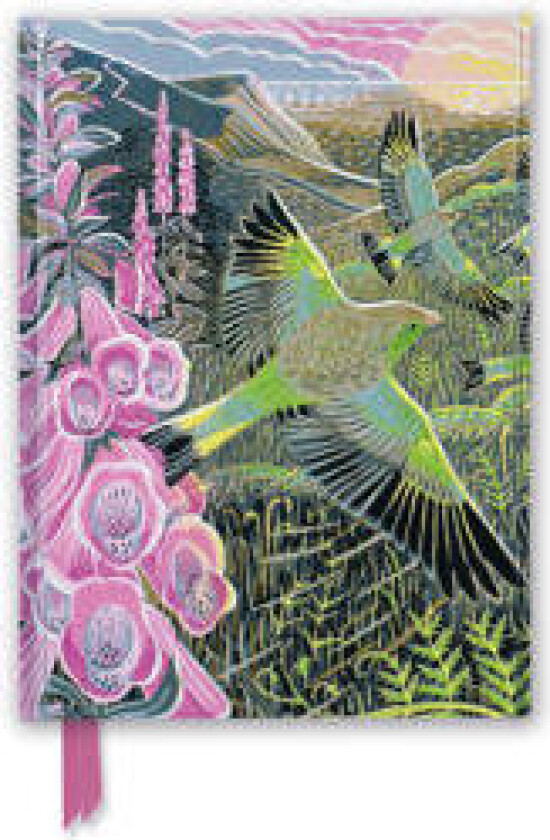 Annie Soudain: Foxgloves and Finches (Foiled Journal)