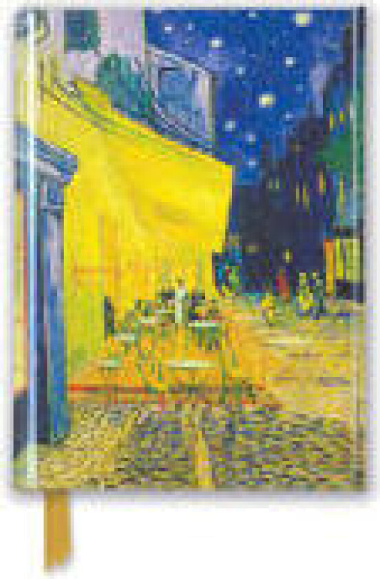 Vincent van Gogh: Café Terrace (Foiled Pocket Journal)