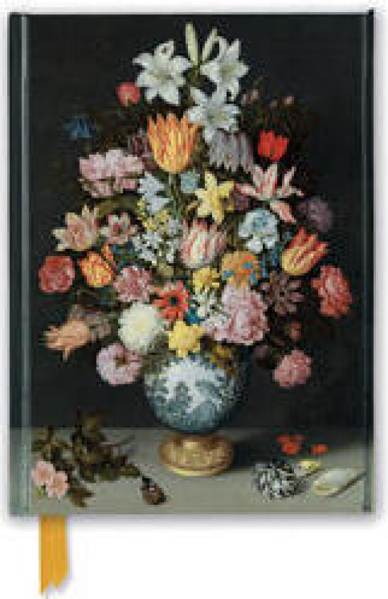 National Gallery: Bosschaert the Elder: Still Life of Flowers (Foiled Journal)