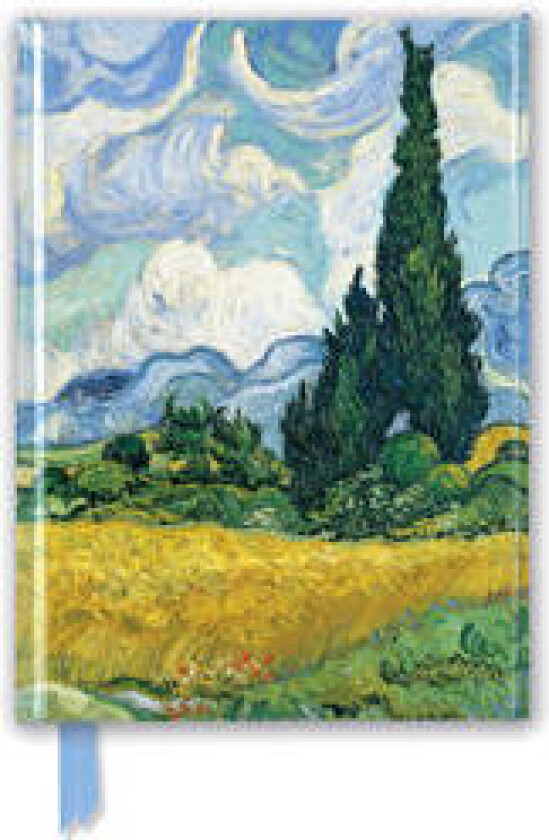 Vincent van Gogh: Wheat Field with Cypresses (Foiled Journal)