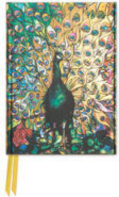 Tiffany: Displaying Peacock (Foiled Pocket Journal)