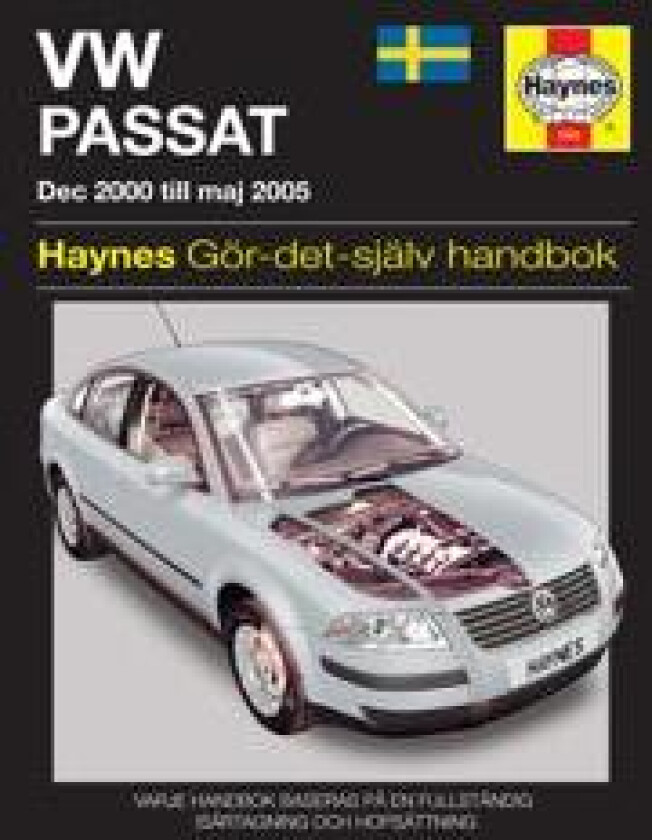 VW Passat dec (2000 - Maj 2005) Haynes Repair Manual (svenske utgava)