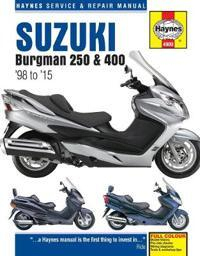 Suzuki Burgman 250 & 400 (98 - 15)