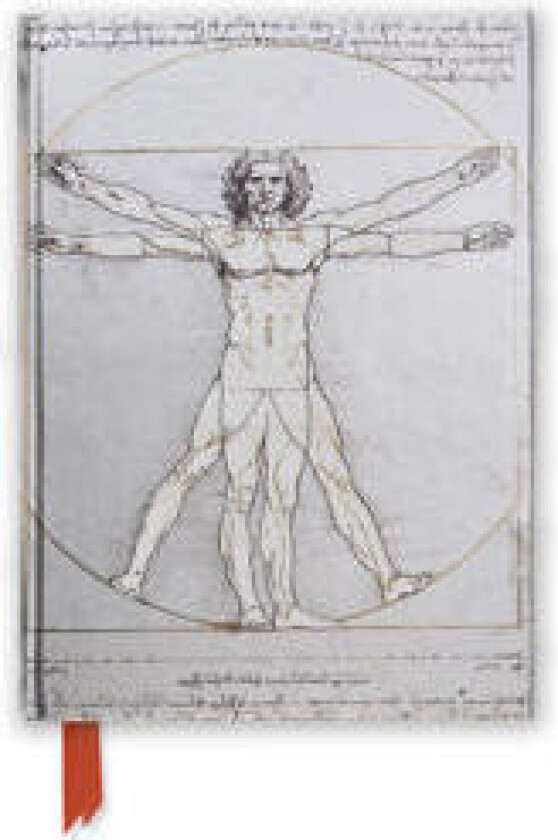 Da Vinci: Vitruvian Man (Foiled Journal)