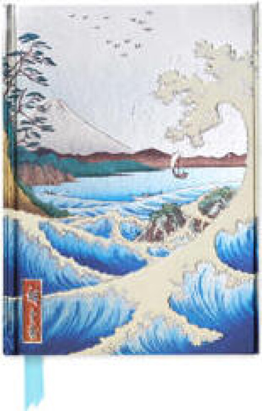 Hiroshige: Sea at Satta (Foiled Journal)