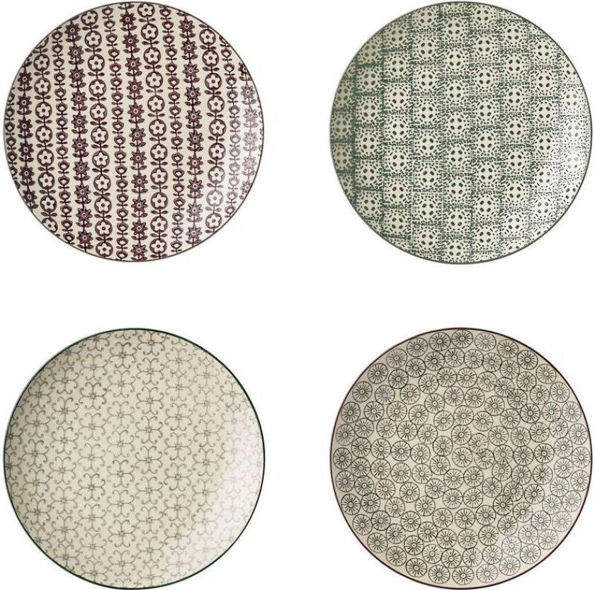 Karine tallerken 4 deler Diameter 20 cm Diameter 20 cm