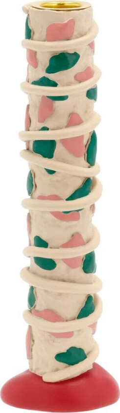 Styles lysestake flekker 21 cm Pink-green