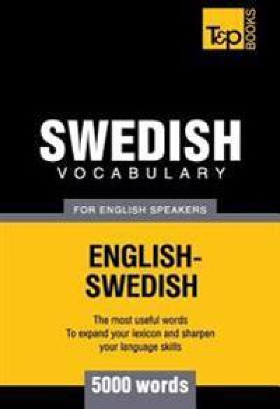 Swedish vocabulary for English speakers - 5000 words