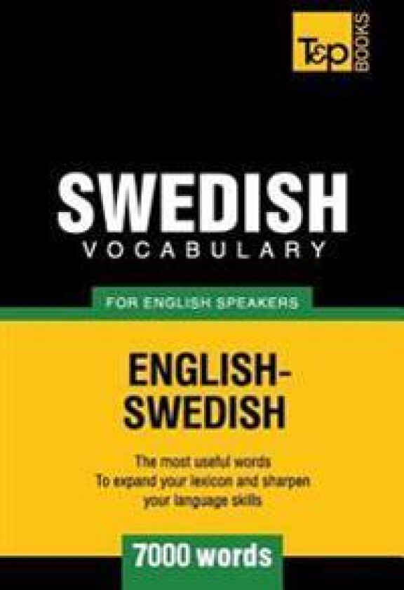 Swedish vocabulary for English speakers - 7000 words