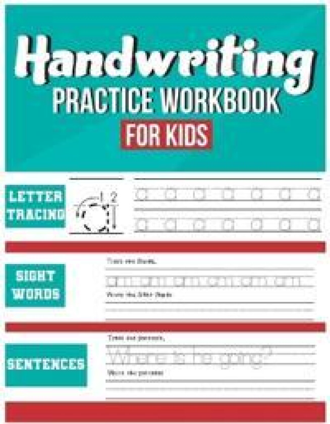 Handwriting Practice Workbook for Kids