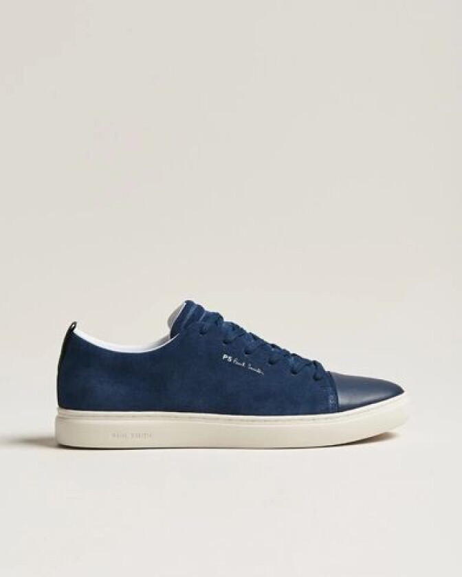 Lee Cap Toe Suede Sneaker Navy