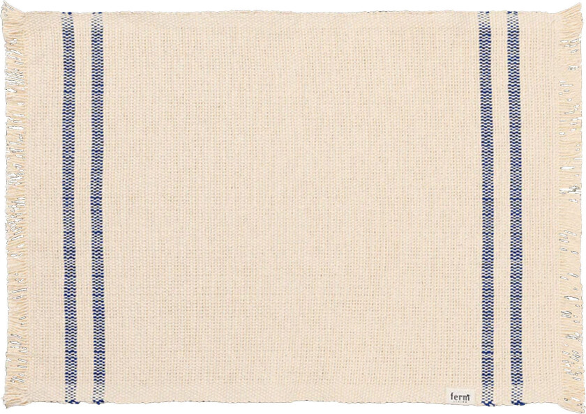 Savor spisebrikke 38 x 50 cm Offwhite/Blue