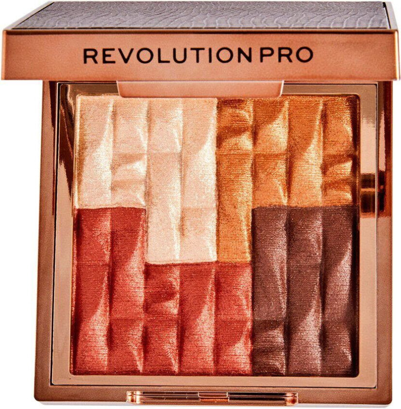 Revolution Beauty Pro Goddess Glow Shimmer Brick Bronzer Deserted