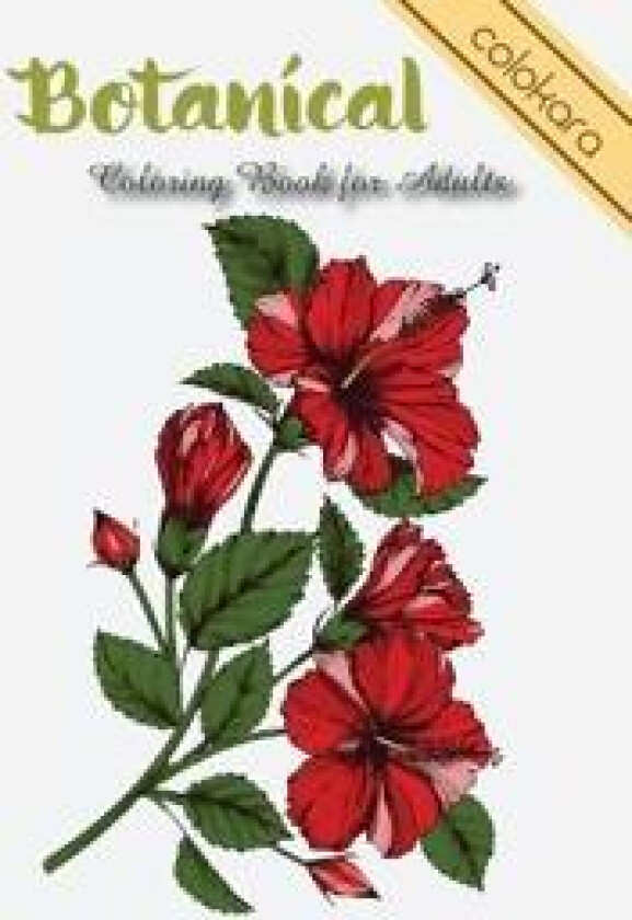 Botanical Coloring Book for Adults