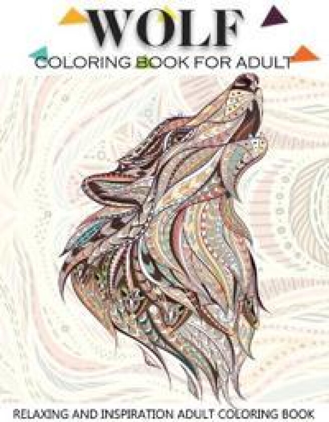 Wolf Coloring Book For Adult