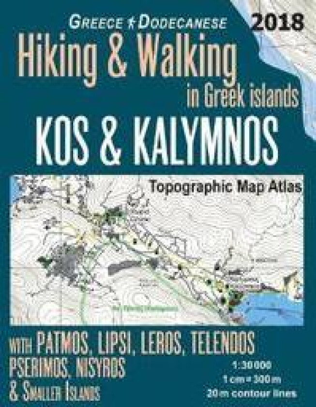Kos & Kalymnos Topographic Map Atlas 1