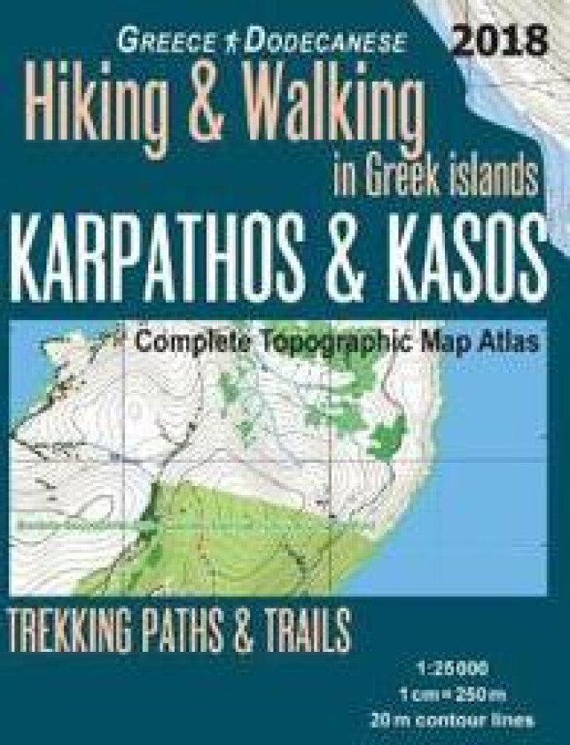 Karpathos & Kasos Complete Topographic Map Atlas 1