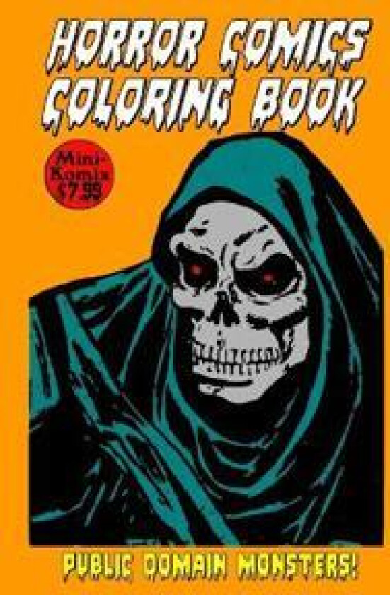 Horror Comics Coloring Books