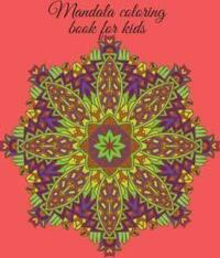 Mandala coloring book for kids