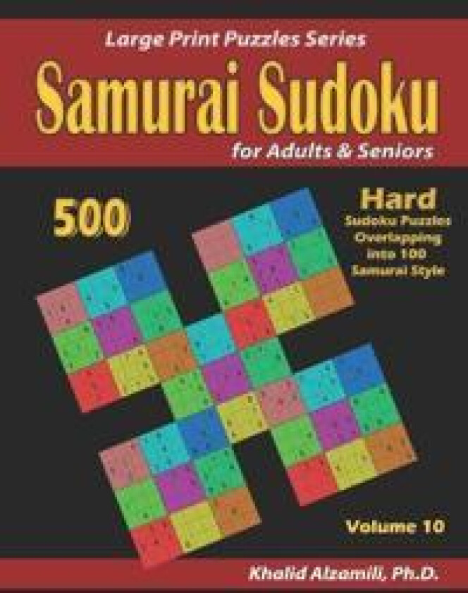 Samurai Sudoku for adults & Seniors