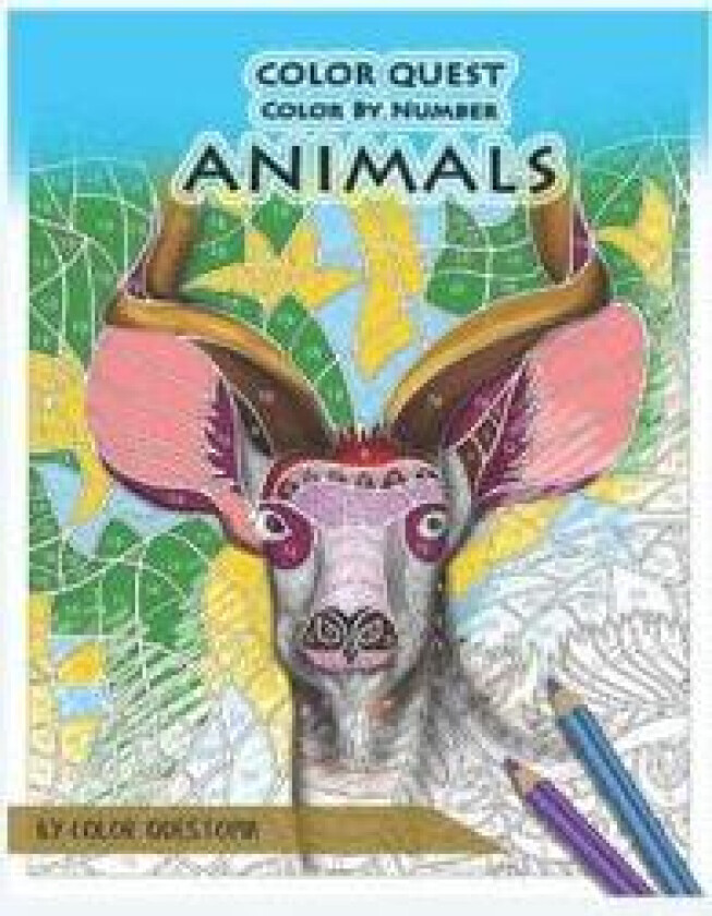 Color Quest Color by Number Animals