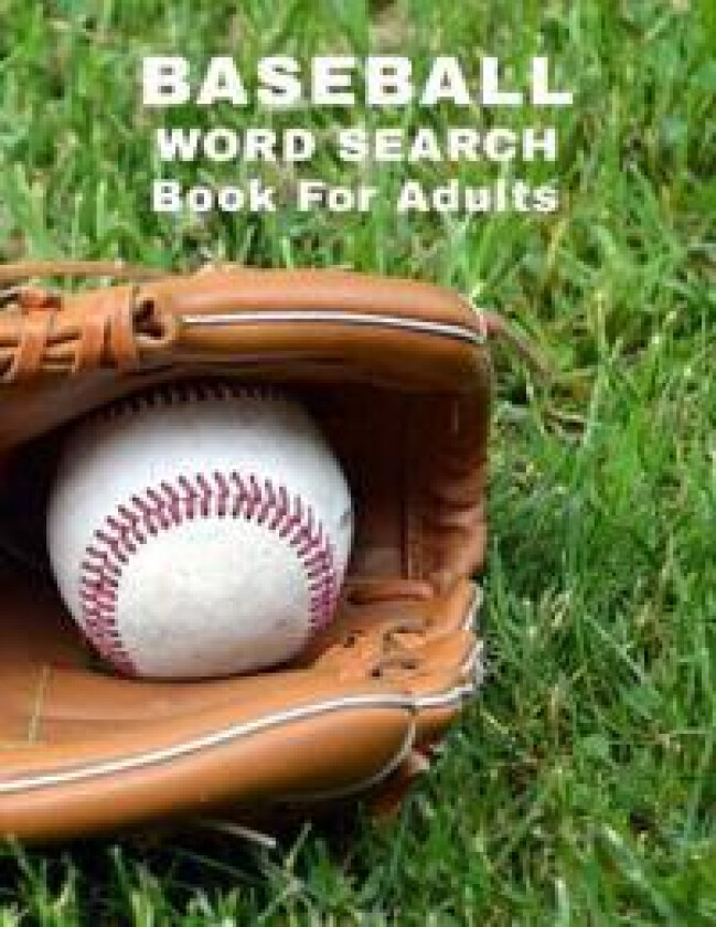 Baseball Word Search Book For Adults
