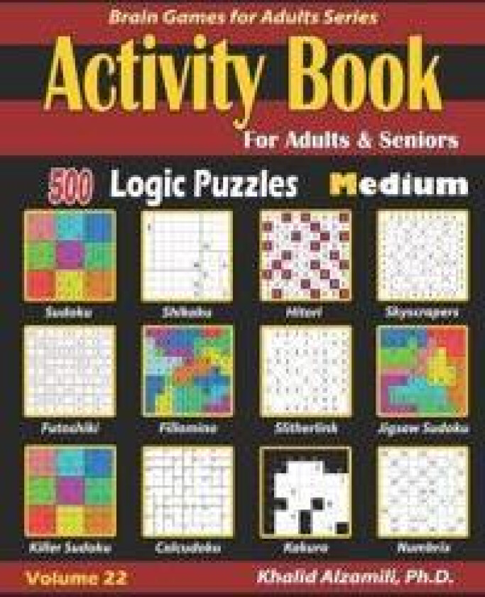 Activity Book for Adults & Seniors