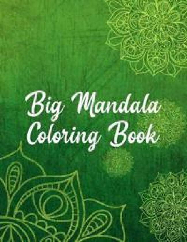 Big Mandala Coloring Book
