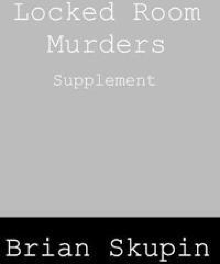 Locked Room Murders Supplement