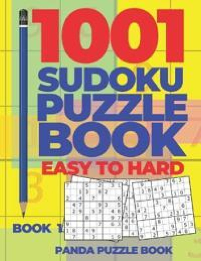 1001 Sudoku Puzzle Books Easy To Hard - Book 1