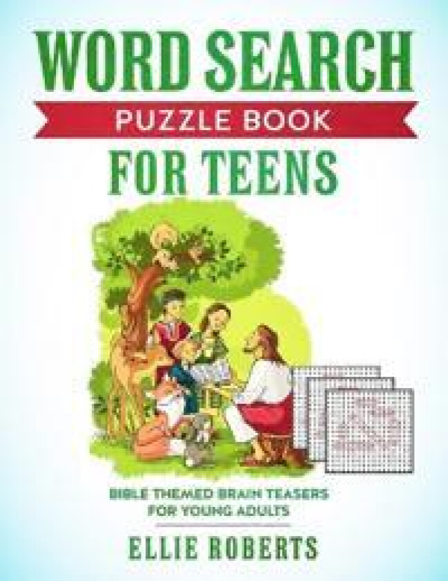 Word Search Puzzle Book for Teens